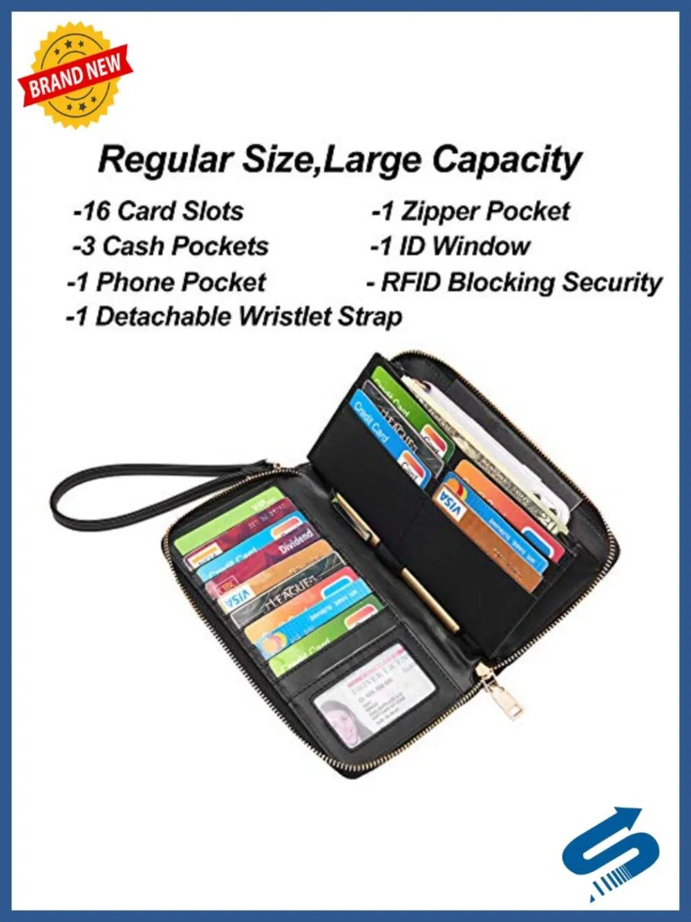 Faux Leather Large Tote Satchel Handbag with Wallet Set